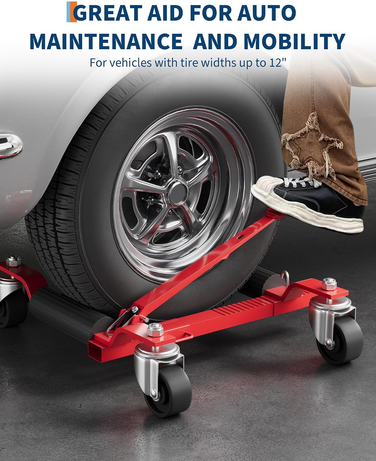 Tacleekii 2 4 Pack Car Wheel D - Car Jack recension och pris