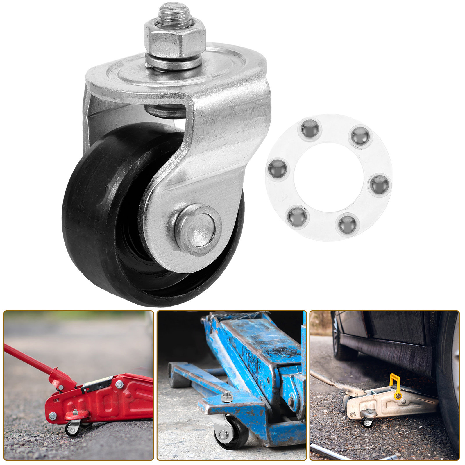 Replacement Caster Wheels for  - Car Jack recension och pris