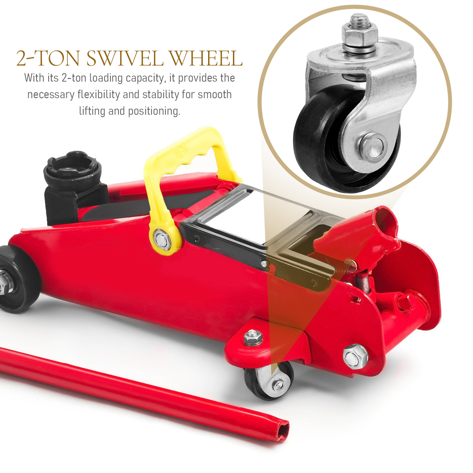 Replacement Caster Wheels for  - Car Jack recension och pris