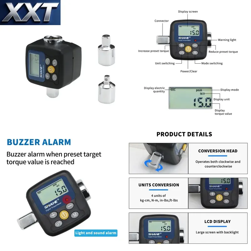 XXT Shahe Digital Torque Wrenc - Torque Wrench recension och pris